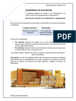 Consolidación de Mercancias