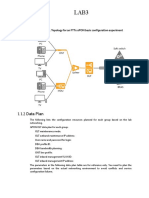 1.1.1 Networking: Figure 1-1 Topology For An FTTX Xpon Basic Configuration Experiment