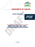 Draft Finance Bill 2021 20th July 2021