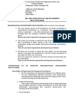 Chapter 3: The Organizational Development Practitioner: They Are Generalist Organization Development Practitioners