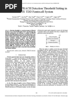 A Method of PRACH Detection Threshold Setting in LTE TDD Femtocell System