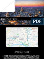 Recorrido Paris