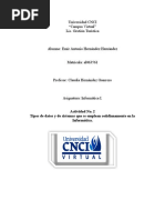 Universidad CNCI - ACTIVIDAD 2 INFORMATICA