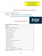 Rail Transportation vs. Road Transportation - A Comparison On Feasibility