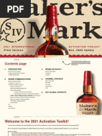 Maker's Mark 2021 Activation Toolkit PDF