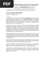 Caso Toyota BIA BCP