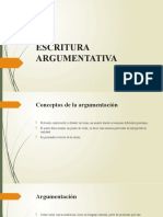 Escritura Argumentativa