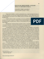 Aranha, M.S.F. (1995) - Integração Social Do Deficiente - Análise Conceitual e