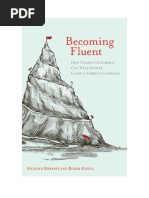 Becoming Fluent How Cognitive Science CA