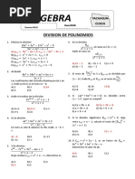 División Algebraica (Claves)