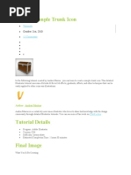 Create A Simple Trunk Icon