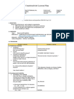 Constructivist Lesson Plan: Ridgewood School of Caloocan, Inc. Grade 10 Beverly T. Monforte English 3