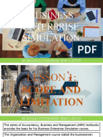 Business Enterprise Simulation