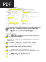 Bio Practice Paper Term1