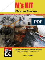 D&D5e - Adventurer's League - Tyranny of Dragons - DM's Kit - On The Trail of Tyranny