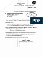 Schools Division OF Ic E of Camarines Sur: September 16, 2019