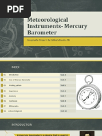 Geography Project Barometer