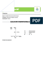 Calculo DMT de Jazida