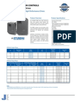 WWE Hyundai N700E Variable Frequency Drives JEC