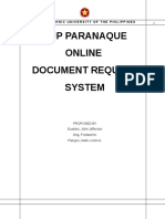 Pup Paranaque Online Document Request System: Polytechnic University of The Philippines