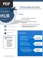 TSH Class Registration Guide: The Student