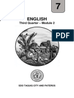 English: Third Quarter - Module 2