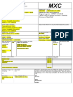 Formato Modelo de Conocimiento de Embarque - Bill of Lading Clase Mayo 10