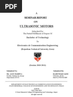 Ultrasonic Motors