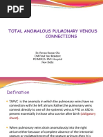 Total Anomalous Pulmonary Venous Connections