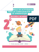 2° Cuadernillo de Actividades para La Consolidación de Aprendizajes 2do. Momento