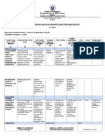 Department of Education: Annual Gender and Development (Gad) Plan and Budget