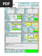 Vaporizador: Equipment Data Sheet