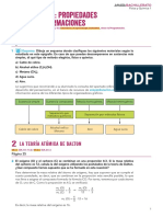 Unidad 1 La Materia y Transformaciones