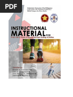 Instructional Material For PHED 10012 Physical Fitness Chapter 1