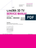 Cinema 3D TV: Service Manual