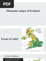 Mountain Ranges of Scotland