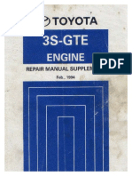 Toyota Celica - ST205 - Engine Repair Manual Supplement (RM398E)