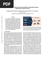 Kitchenette: Predicting and Recommending Food Ingredient Pairings Using Siamese Neural Networks