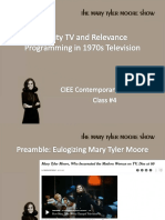 CIEE Contemporary Television #4