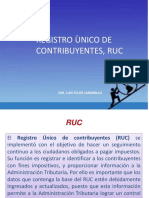 Ruc y CV