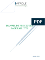 Manuel de Procedure Sage Paie I7 V8