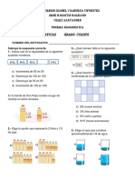 Prueba de Matematicas