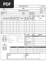 Inspección de Arnés de Seguridad