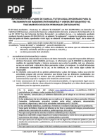 7 AUTORIZACIÓN DEL PADRE DE FAMILIA PARA EL TRATAMIENTO DE IMÁGENES Estudiantes