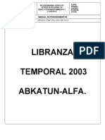 Procedimientos de Libranza