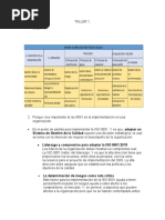 Taller 1 Gestion de Calidad