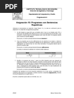 Asignación 10 - Programas Con Sentencias Repetitivas