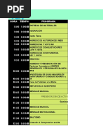 Programa Convención y Capacitacion 2022