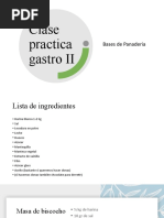 Clase 2 Practica Gastro 2 Bases de Panaderia