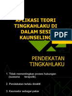 Pendekatan Tingkah Laku